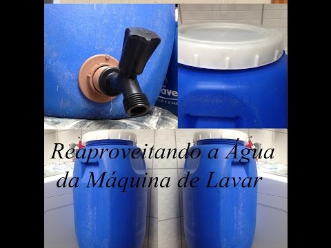 Como Economizar Agua Da Maquina De Lavar By Jorge Thales