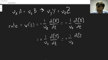 Chapter 28: Defining Rate of Reaction and Rate Laws | CHM 307 | 126