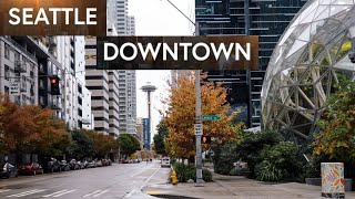 DOWNTOWN SEATTLE | Amazon | Microsoft | Google | Space Needle | Pike Place Market | First Starbucks