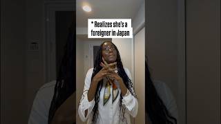 Stating « there are way too many foreigners in Japan right now », infront of a mirror, is crazy 😅