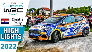 WRC Rally Highlights : Croatia Rally 2022 : Junior WRC Final Results