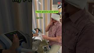Well, let’s just say mine can do shockwave therapy without even looking. 💁‍♂️💥