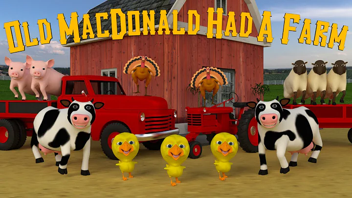 Old Macdonald Had A Farm | Fun Nursery Rhyme | Kid...