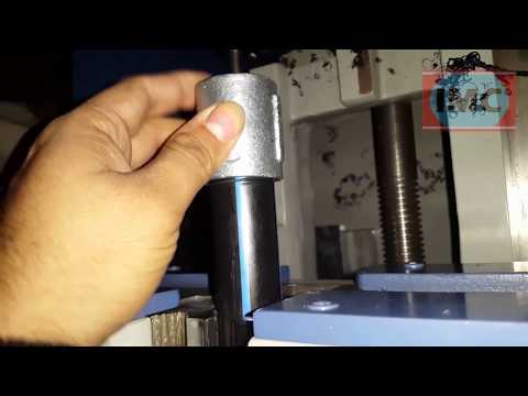 Bed Type PVC Pipe Threading Machine video thumbnail