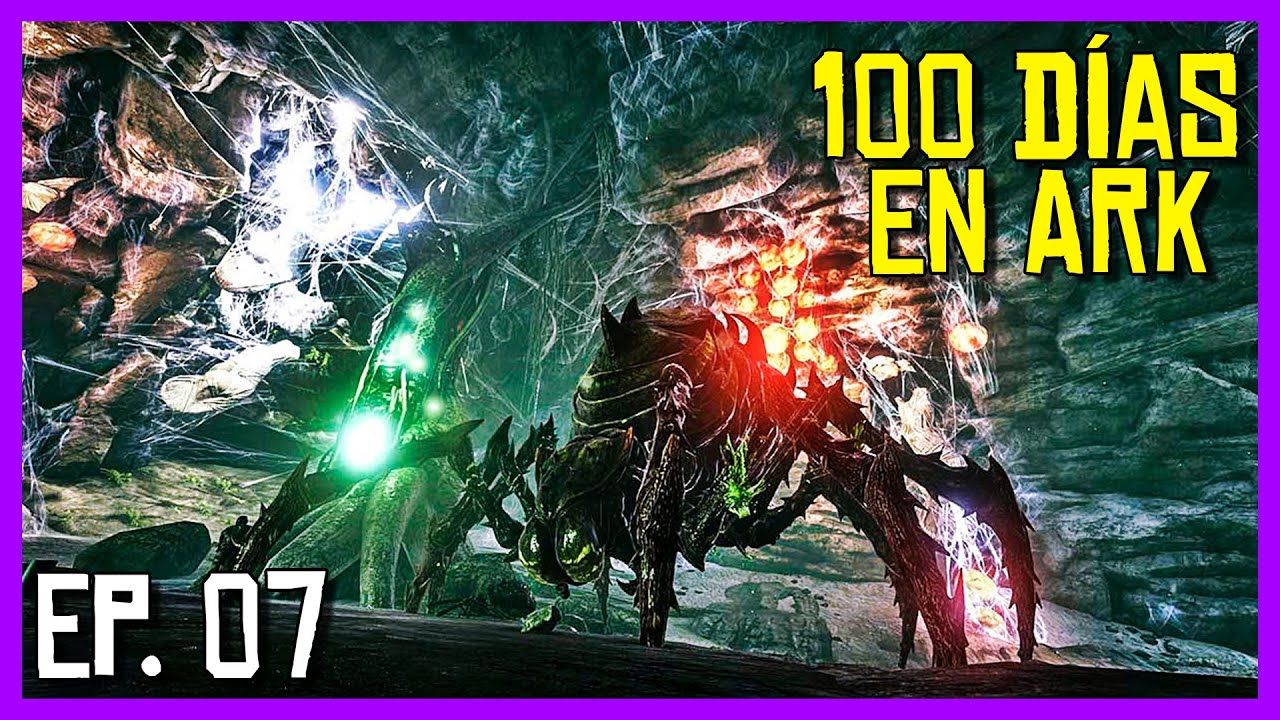 Sobreviviendo 100 DÍAS EN ARK - Vamos otro mapa a TAMEAR DINOS *Termina ...