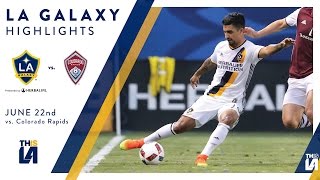 HIGHLIGHTS: LA Galaxy vs. Colorado Rapids | June 22nd, 2016