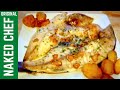 Christmas BUTTERFLY FISH | How to cook recipe