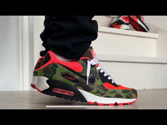 AIR MAX 90 DUCK CAMO ON FEET REVIEW 2026 - YouTube