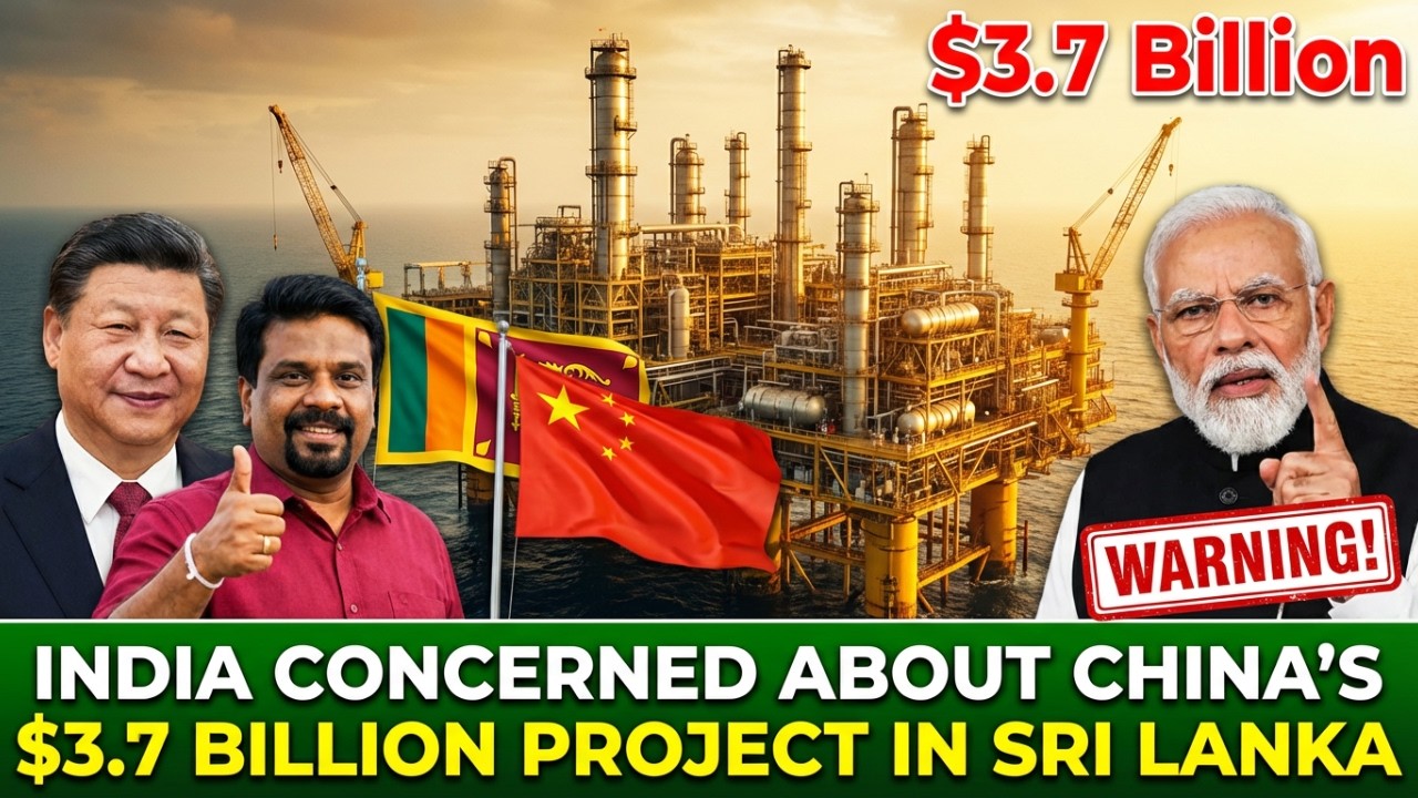 Why India Is Panicking: China's $3.7B Takeover of Sri Lanka's Oil