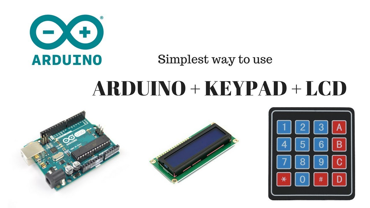 Arduino Uno with LCD and Keypad