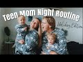 Teen Mom Winter Night Routine *with 2 toddlers*