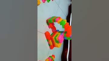 satisfying diy big Lego Power Tiller asmr/building block #youtube #asmr #building block