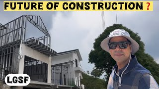 Steel Se Ghar? LGSF Construction Full Process Explained #uttarakhand 