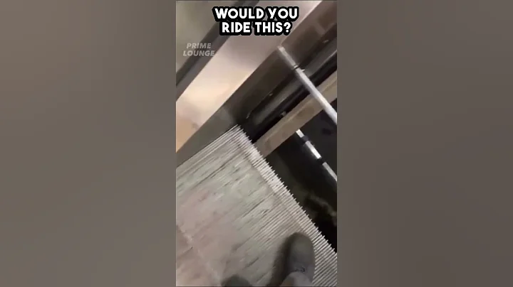 The Most Terrifying Escalator #shorts #viral