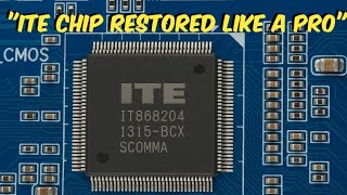“ITE Chip Repair Tutorial |🖥️ Laptop & Desktop Motherboard SIO IC Troubleshooting Hindi😯