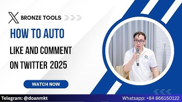 Twitter/X Auto Like & Comment Tool 2025 | Auto Engagement Made Easy
