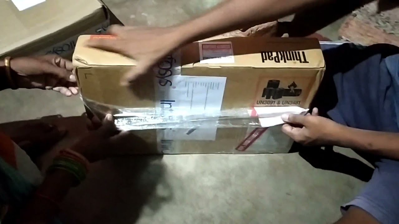 Infosys laptop💻unboxing-New (Lenevo thinkpad)