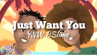 YNW BSlime - Just Want You [Lyrics Video]