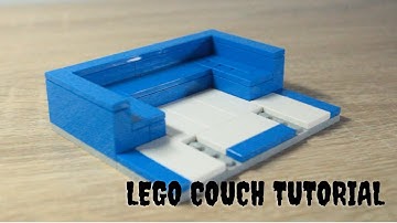 Easy Lego Couch Tutorial