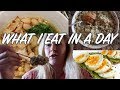 WHAT I EAT IN A DAY | Healthy, Easy Vegetarian Meal Ideas