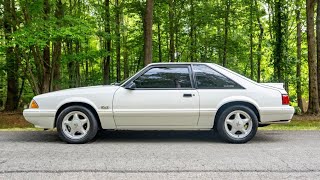 46k-Mile 1993 Ford Mustang LX 5.0 Hatchback 5-Speed demo