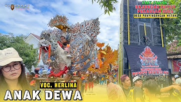 Arak arakan UNJUNGAN BUYUT PEKAULAN 2025 ! ANAK DEWA - Voc. HERLINA Singa Dangdut DUA PUTRA