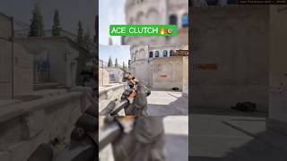1v5 Glock ACE CLUTCH 🤯 | INSANE CS2 MOMENT 😱🔥 #shorts #cs2 #ace