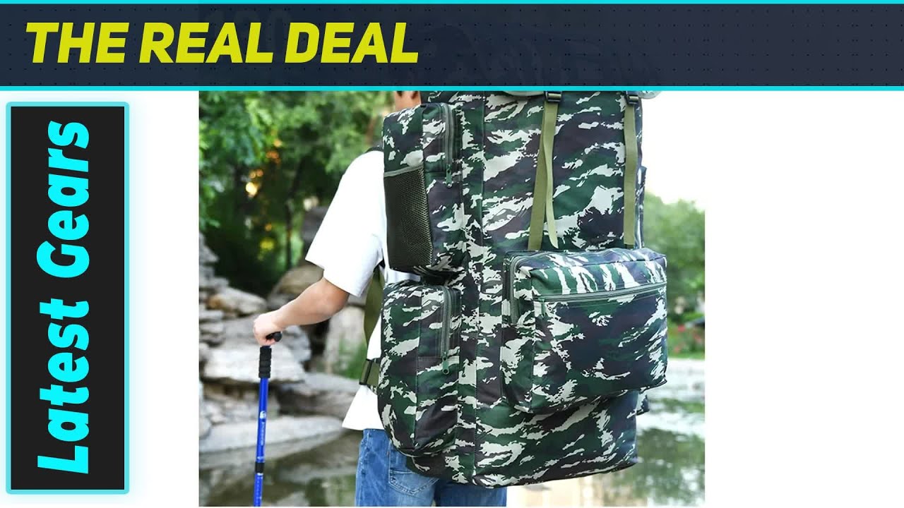 Amazing 130L Camping Backpack: The Ultimate Outdoor Adventure Bag?
