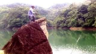 Fishing at Shing mun hong kong