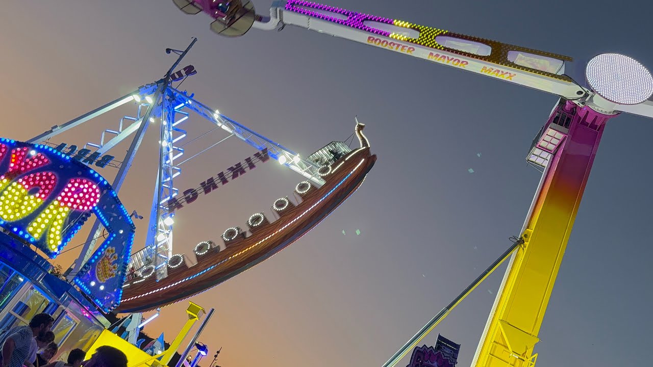 Recorrido por la FERIA DE ATRACCIONES de BLANES 2025 🎠