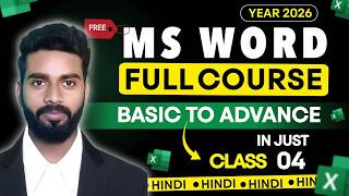 MS Word Lecture 4 🔥 Home Tab Paragraph Group Full Mastery | Alignment, Spacing, Bullets in 10 Min