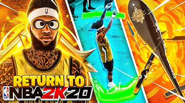 I RETURNED TO NBA 2K20 WITH MY 99 OVERALL LEGEND AND THIS HAPPENED...