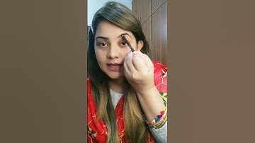 How to make an Arch eyebrows #shorts #ytshorts