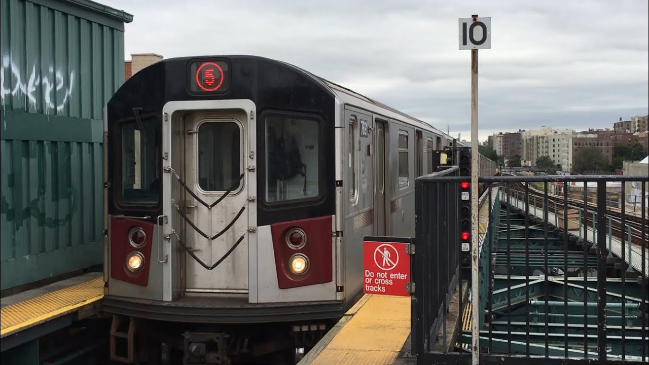 IRT Jerome Ave Line: (5) Exp Trains End/Begin Service with (4) Lcl Train Action @ Burnside Avenue