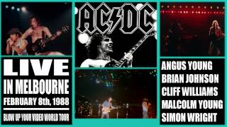 AC/DC For Those About To Rock (We Salute You) LIVE: Melbourne Australia, February 8th, 1988 HD