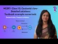 Coulomb’s Law Numericals | Triangle Problems & Force Calculations | Class 12 Physics