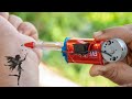 Making a Simple Permanent Tattoo Machine at Home - Science Experiment