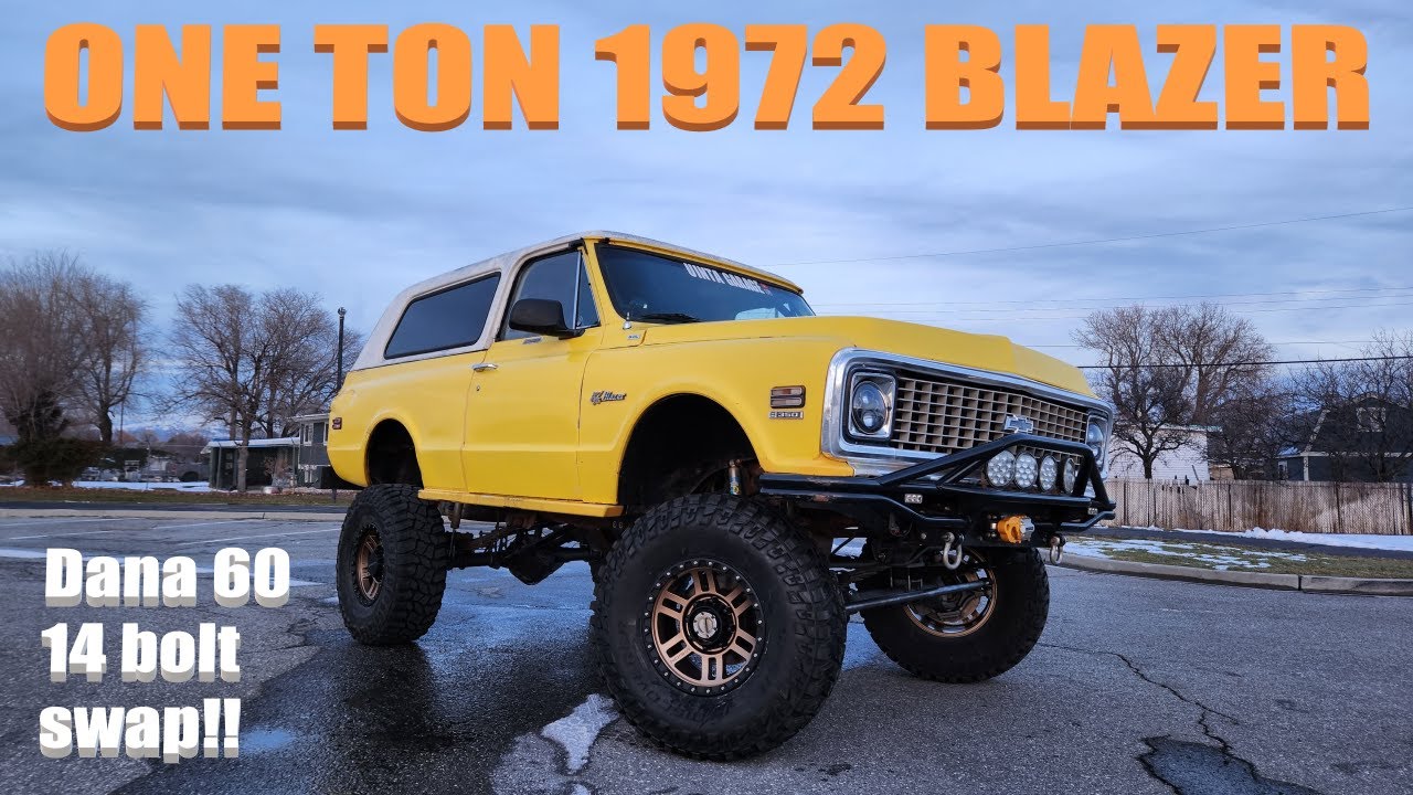We turn our K5 Blazer into a K30 Blazer with this one simple trick ...