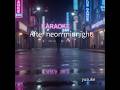 After neon midnight – The Neo Waves ( neon night, city pop, synthwave, night street, lonely walk )