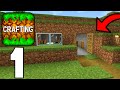 Crafting and building 119  survival gameplay 1  the beggining