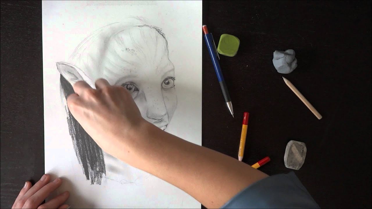 How to draw an avatar - YouTube