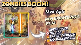 Zombies Boom v1.30 Mod Apk Speed Hack No Ads New Update 2024 screenshot 4