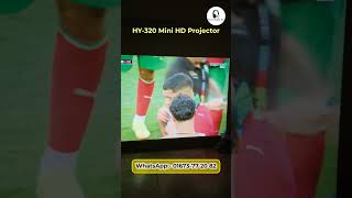HY-320 Mini Full HD Android Projector - 200 Inch Screen Size | Royal Gadget BD