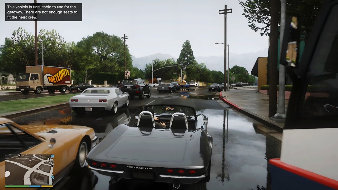 Grand Theft Auto V Enhanced Edition Gameplay Walkthrough with Natural vision enhanced 