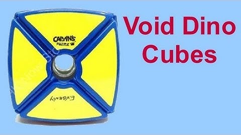 Evgeniy Void Dino Cube Puzzles (Unboxing & demo)