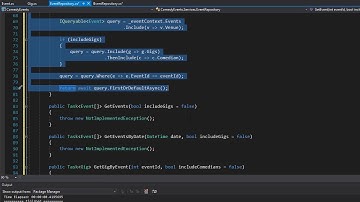 Creating Async API With .Net Core: Get Method For Events 16/24