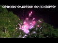 SINGAPORE NATIONAL DAY CELEBRATION PARADE FIREWORKS 2012 AT MARINA BAY FLOAT