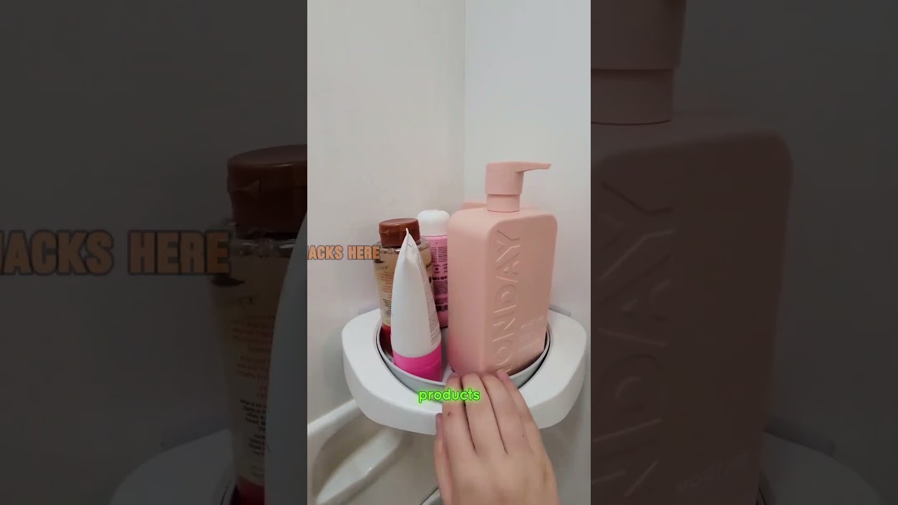 360° Rotate Corner Shower Caddy