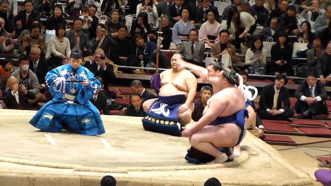 露払い 臥牙丸 太刀持ち 豊ノ島はレア 白鵬 日馬富士横綱土俵入り 平成26年2月1日 雅山断髪式 Miyabiyama Retirement Ceremony Youtube