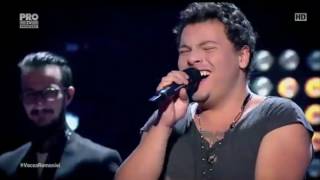 Vocea Romaniei 2016 Knockout 1 - Robert Botezan With Or Without You